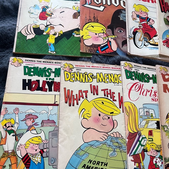 Vintage DENNIS THE MANACE Cartoon Magazines Lot Of 20 - Picture 5 of 7